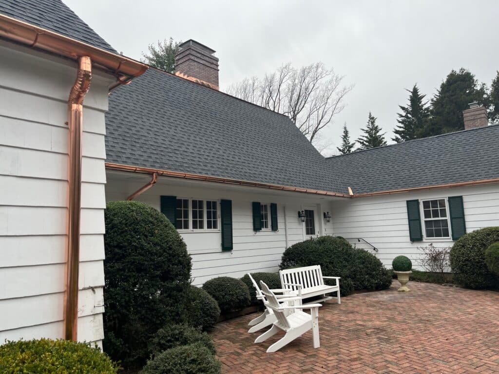 840855696 half round copper gutters ramseys house